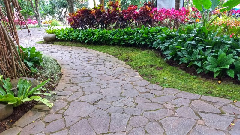 Garden Walkway Installation