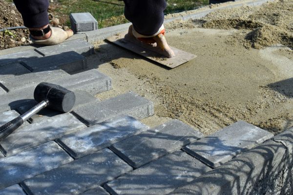Backyard Paver Construction