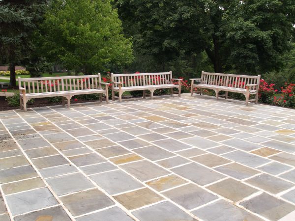Slate Patio Installation in Brighton
